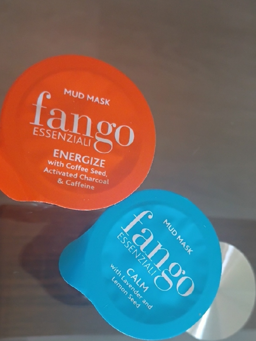 Energie Fango Essenziali Mud Masks – Orange & Teal